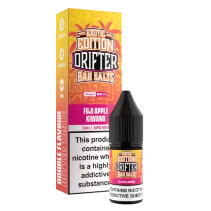 Drifter Bar Salts Exotic Edition Fuji Apple Kiwano Nic Salt - 10mg