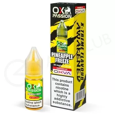 Pineapple Freeze Nic Salt E-Liquid by Ox Passion - Ecigpremium