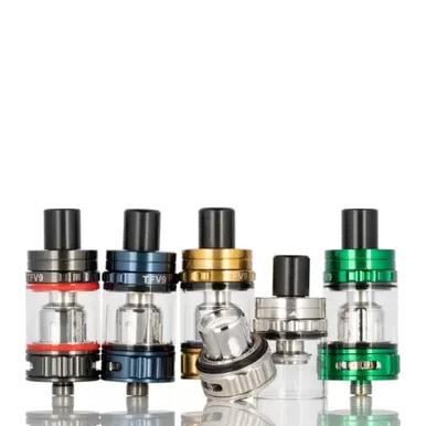 SMOK TFV9 Mini Tank - Color#7-Color>Blue>Gold>Green>Gunmetal>Matte Black Plating>Red>Sky Blue>Stainless Steel