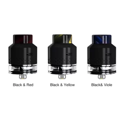 Wismec Kestrel RDTA Atomizer 4ml - Black & Violet