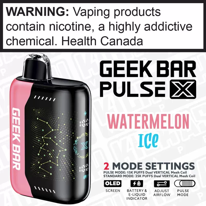 Watermelon Ice GEEK BAR PULSE X Disposable
