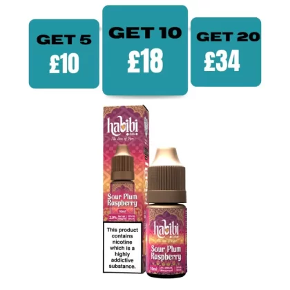 Habibi Nic Salt 10ML E-Liquid - Pink Lemonade / 20mg
