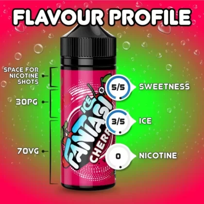 Cherry Ice Fantasi E Liquid – 70%VG/30% PG - Vapestorm Co