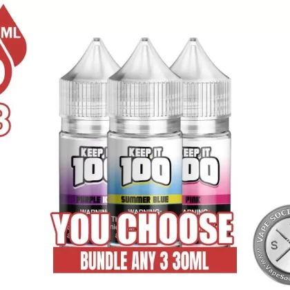 Keep It 100 Salt Bundle 3x30ml (90ml)
