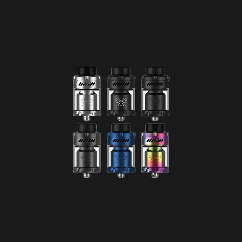 HELLVAPE DEAD RABBIT V3 RDA - Black Red