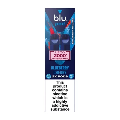 Blu Bar Blueberry Cherry Pods (2 Pack) - Strength#20mg (45BC0C)