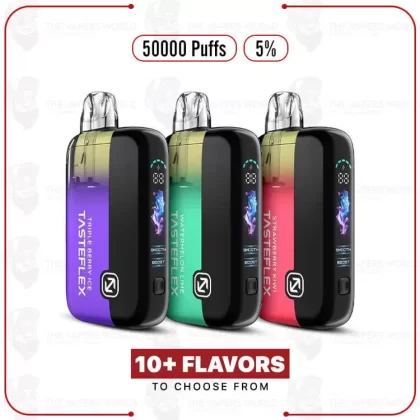 TasteFlex Ultralock 50K Puffs Disposable - Thevapersworld