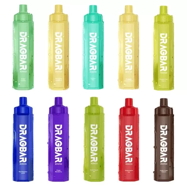 ZOVOO DRAGBAR R6000 Disposable | 6000 Puffs | 18mL | 0.3% Nic