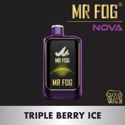 MR FOG NOVA 36K Disposable Vape – Triple Berry Ice
