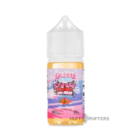 The Finest Salt Nic – Straw Melon Sour Menthol 30mL - Nicotine Strength#30mg>50mg