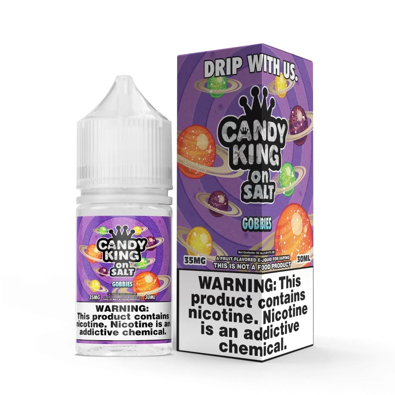 CANDY KING on SALT - Gobbies - 30ML E-Liquid