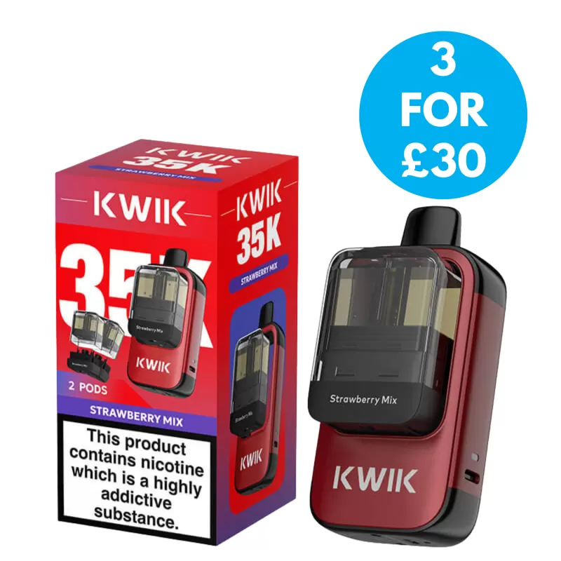 Innokin kwik 35k 20mg (2%) Prefilled Pod Vape Kit - Vape Co