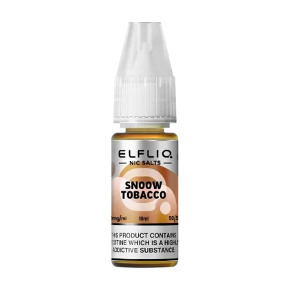 Snoow Tobacco Elfliq Nic Salt by Elfbar - 10ml - 10mg
