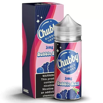 Bubble Razz by Chubby Bubble Vapes 100ml - 3MG