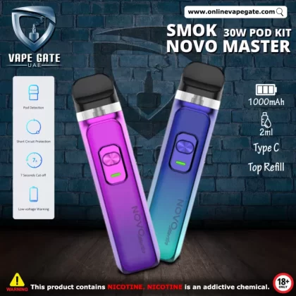 SMOK NOVO MASTER 30W POD SYSTEM - Matte Black
