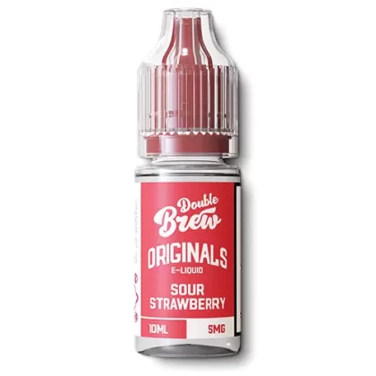 Sour Strawberry by Double Brew - 5 mg/ml, 10 mg/ml