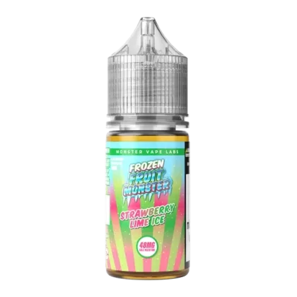 Strawberry Lime Ice Frozen Fruit Monster Salt Vape Juice
