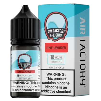 Unflavored Air Factory Salt - Nicotine#18mg>36mg (647180)
