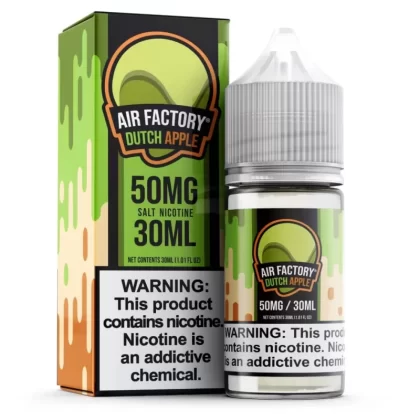 Air Factory Salt Dutch Apple eJuice - Vape Product; Vape Product (D2DE0D)