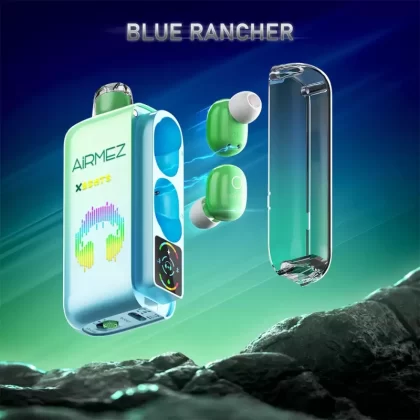 Airmez Xbeats 40000 Puffs – Blue Rancher - Ozvapeone (97693C)