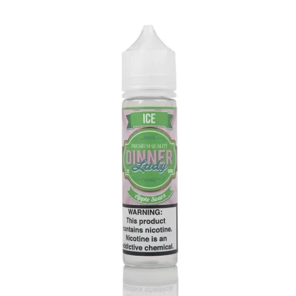 Tuck Shop – Apple Sour ICE – Vape Dinner Lady E-Liquid – 60mL