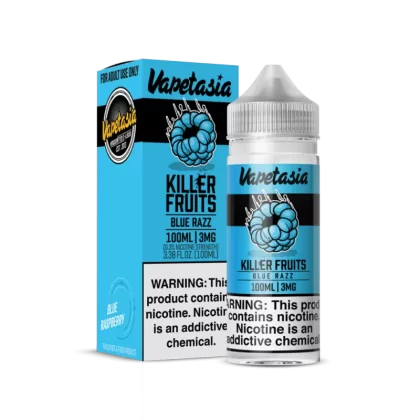 Vapetasia Killer Fruits Blue Razz 100ml Vape Juice - Eightvape