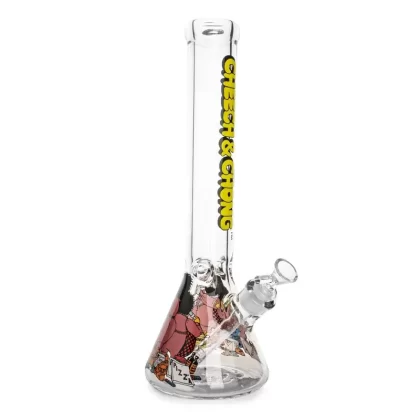 Cheech & Chong Bloat On Beaker Bong – 15in