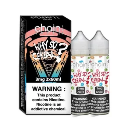 Chain Vapez Vape Juice | Why So Cereal - Nicotine#6mg>3mg>0mg