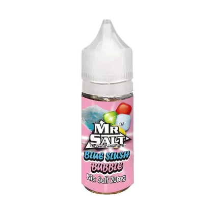 Mr Salt saltnic Blue Slush Bubble Vape Juice - 10 Pack - 20mg