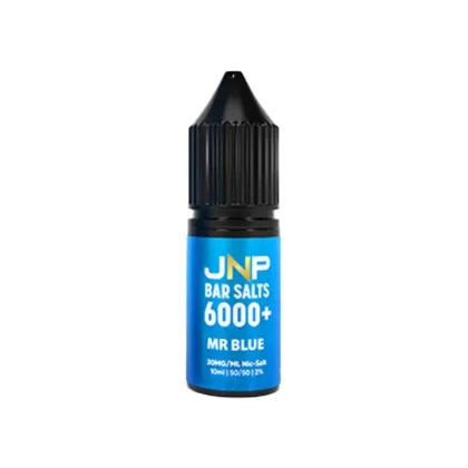 JNP 6000+ Bar Salts Mr Blue E Liquid - Nicotine Strength#20mg>10mg (DB433B)