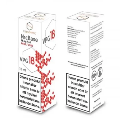 Chemnovatic 18mg 10ml – Nikotinshot - E Ciggbutiken Se