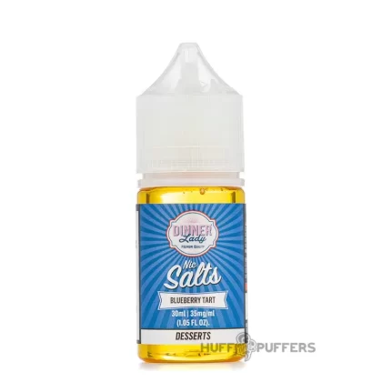 Dinner Lady Nic Salts – Blueberry Tart 30mL - Nicotine Strength#25mg>35mg>50mg