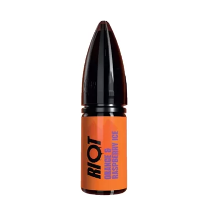 Orange & Raspberry Ice Nic Salt E-Liquid Riot X by Riot Squad (10ml) - 10mg