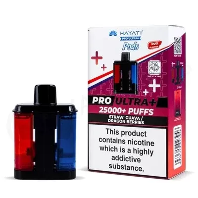 Straw Guava & Dragon Berries Hayati Pro Ultra Plus Refill Pack