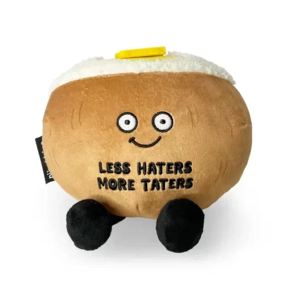 pünchkins Plush Toy – Potato ” Less Haters more Taters” - Ejuicewarehouse