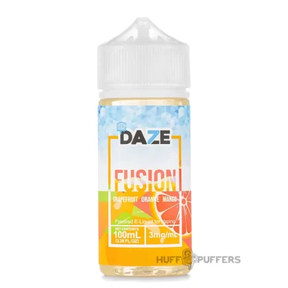 Daze Fusion – Grapefruit Orange Mango Iced 100mL - Vape Product, Vape Product
