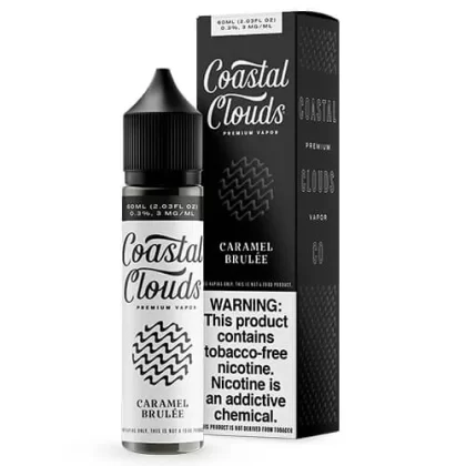 Coastal Clouds Caramel Brulee 60ml TF Vape Juice - Vape Product, Vape Product