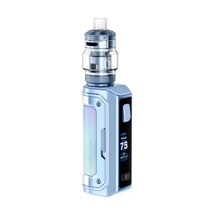 Geekvape Aegis Mini 5 Vape Kit - Aqua Blue - Ukecigstore - Image 2