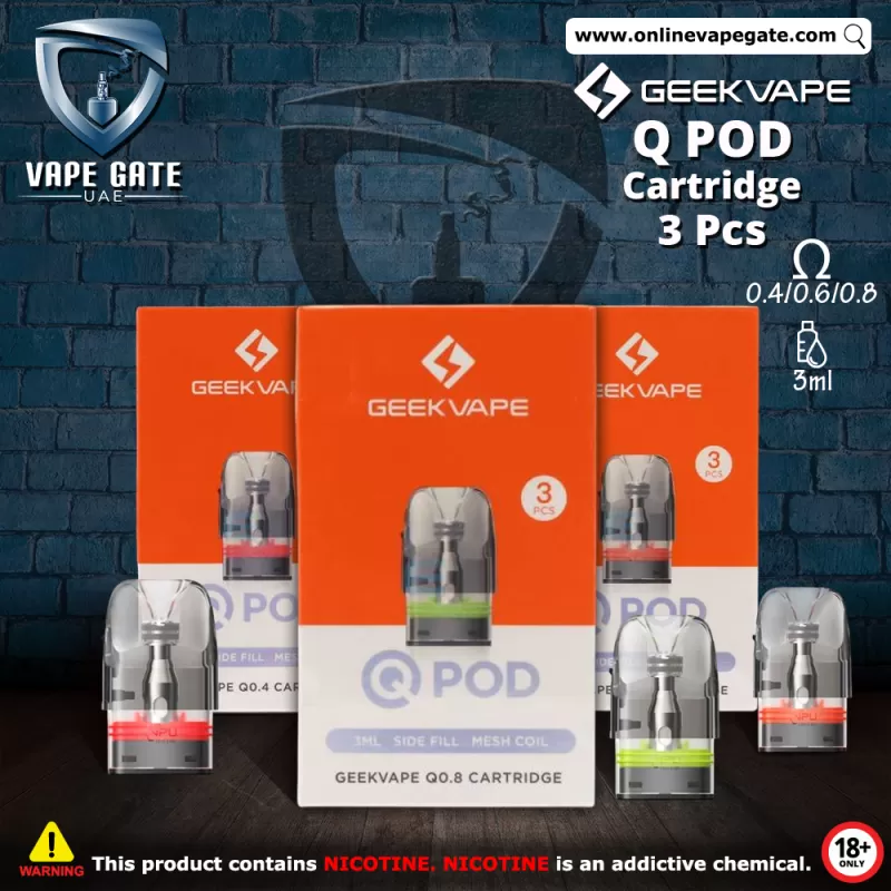 Geekvape Wenax Q Replacement Pods (3ml)