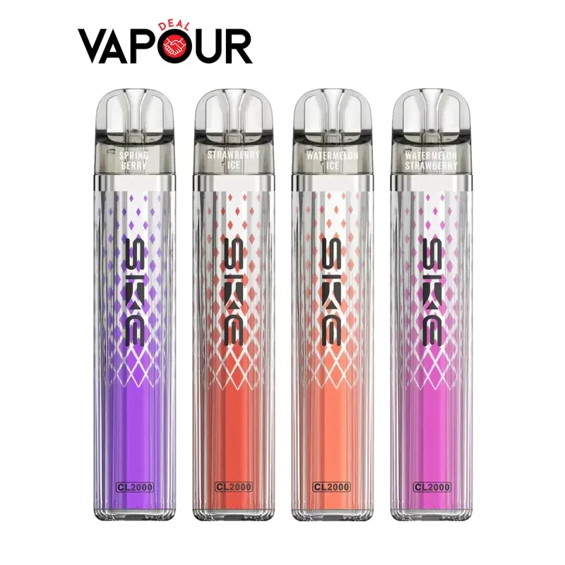 SKE Crystal CL2000 Pod Kit - 10 Pack - Pink Lemonade - 10 Pack