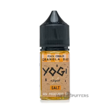 Yogi Salt – Peach Cobbler Granola Bar 30mL - Nicotine Strength#35mg>50mg