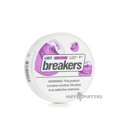 Lucy Breakers Nicotine Pouches – Berry Citrus - Nicotine Strength#4mg>8mg