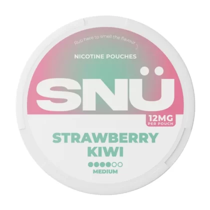 Strawberry Kiwi Nicotine Pouches by SNU (20pk) - 12mg