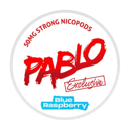 Blue Raspberry Pablo Nicotine Pouches - Vapeshop Co
