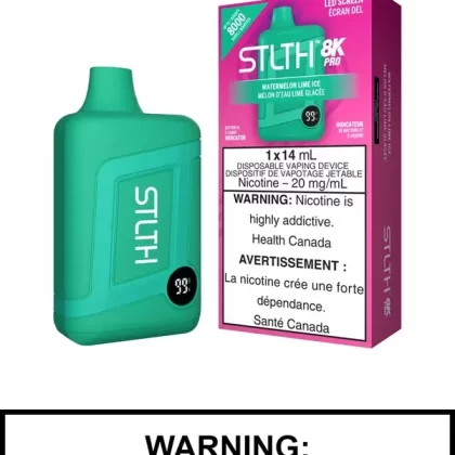 Watermelon Lime Ice STLTH 8K Pro Disposable Vape