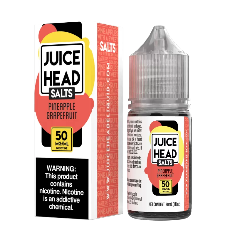 Juice Head Salts - Pineapple Grapefruit - 30ML E-Liquid