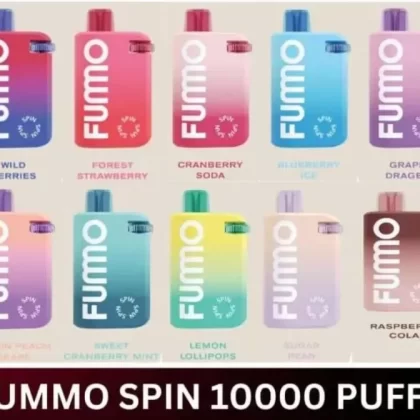 FUMMO Spin 10000 Puffs Disposable Vape – Best Vape UAE - Vapesmokezone