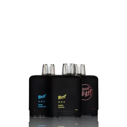 Flavor Beast Boost Pods 25000 Puffs (Battery sold Separately) - Packin Peach Berry