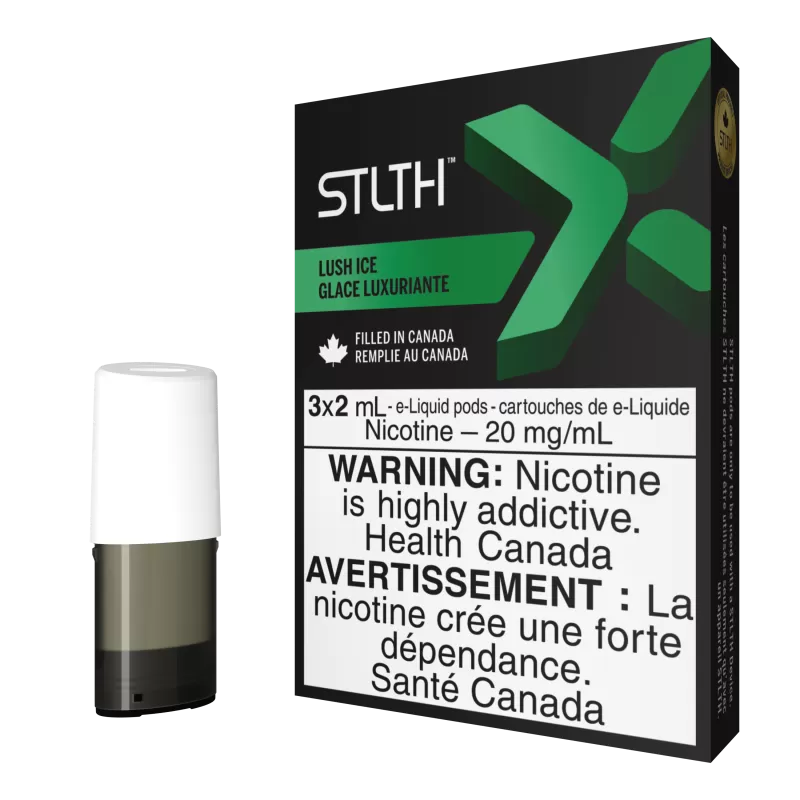 STLTH X Pod Pack - Lush Ice - 20 mg/mL (promo)(wholeseller) - Excise ON, 20 mg/mL (promo)(wholeseller) - Excise AB (3B8EAD)