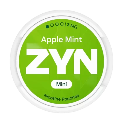 Apple Mint ZYN Nicotine Pouches - Low 3mg, Regular 6mg